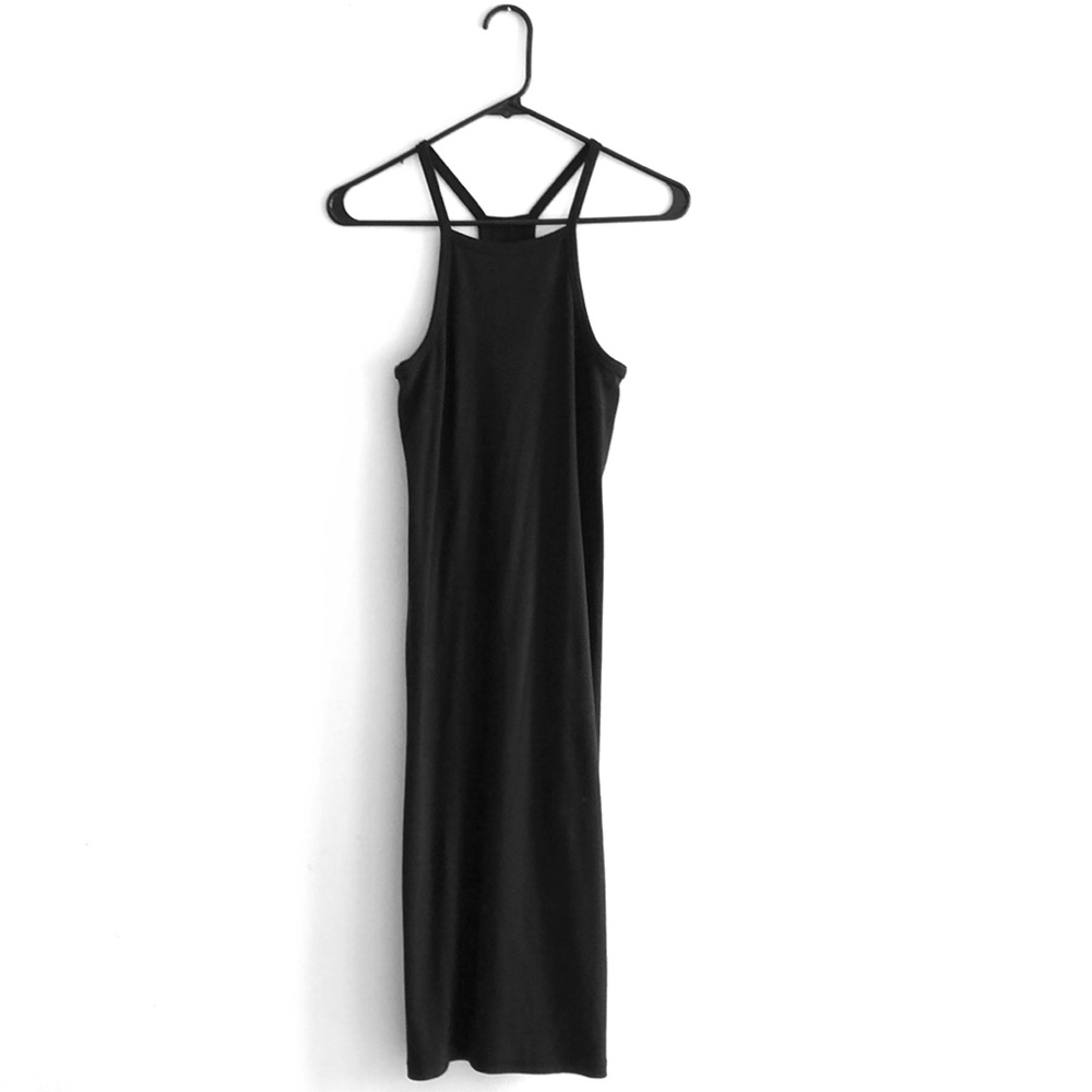 Midi-length ribbed cami dress from Everlane